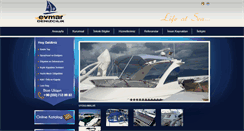 Desktop Screenshot of evmardenizcilik.com